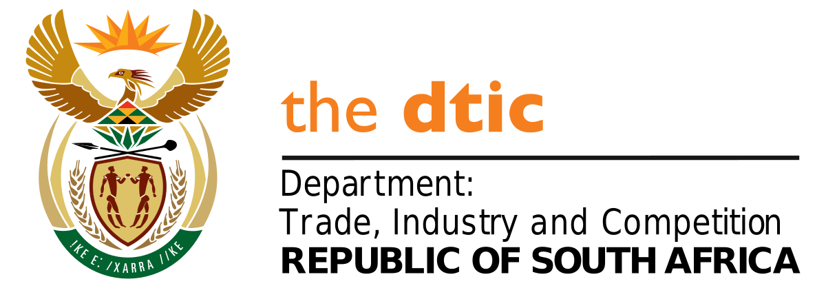 South Africa Department of Trade, Industry and Competition